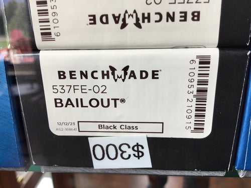 Benchmade Knife Bailout