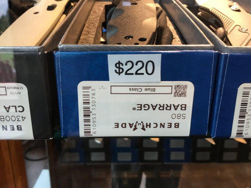 Benchmade Barrage 580
