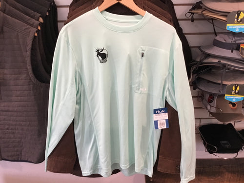Huk Men’s Long-sleeve crew neck