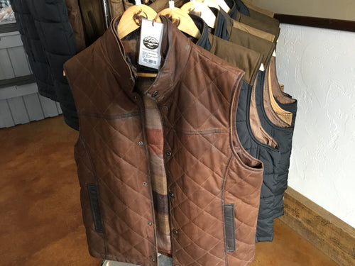 Madison Creek Beaver Creek Leather Vest