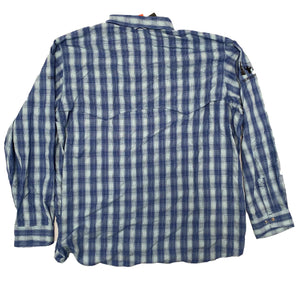 Simms Field Shirt, Mist Plaid Blue